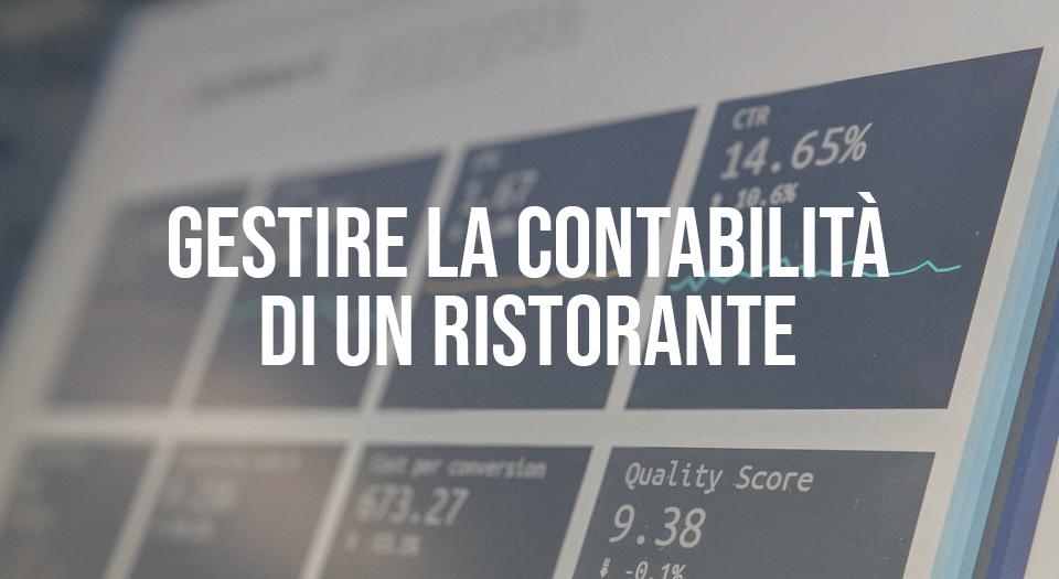 Come gestire la contabilità di un ristorante