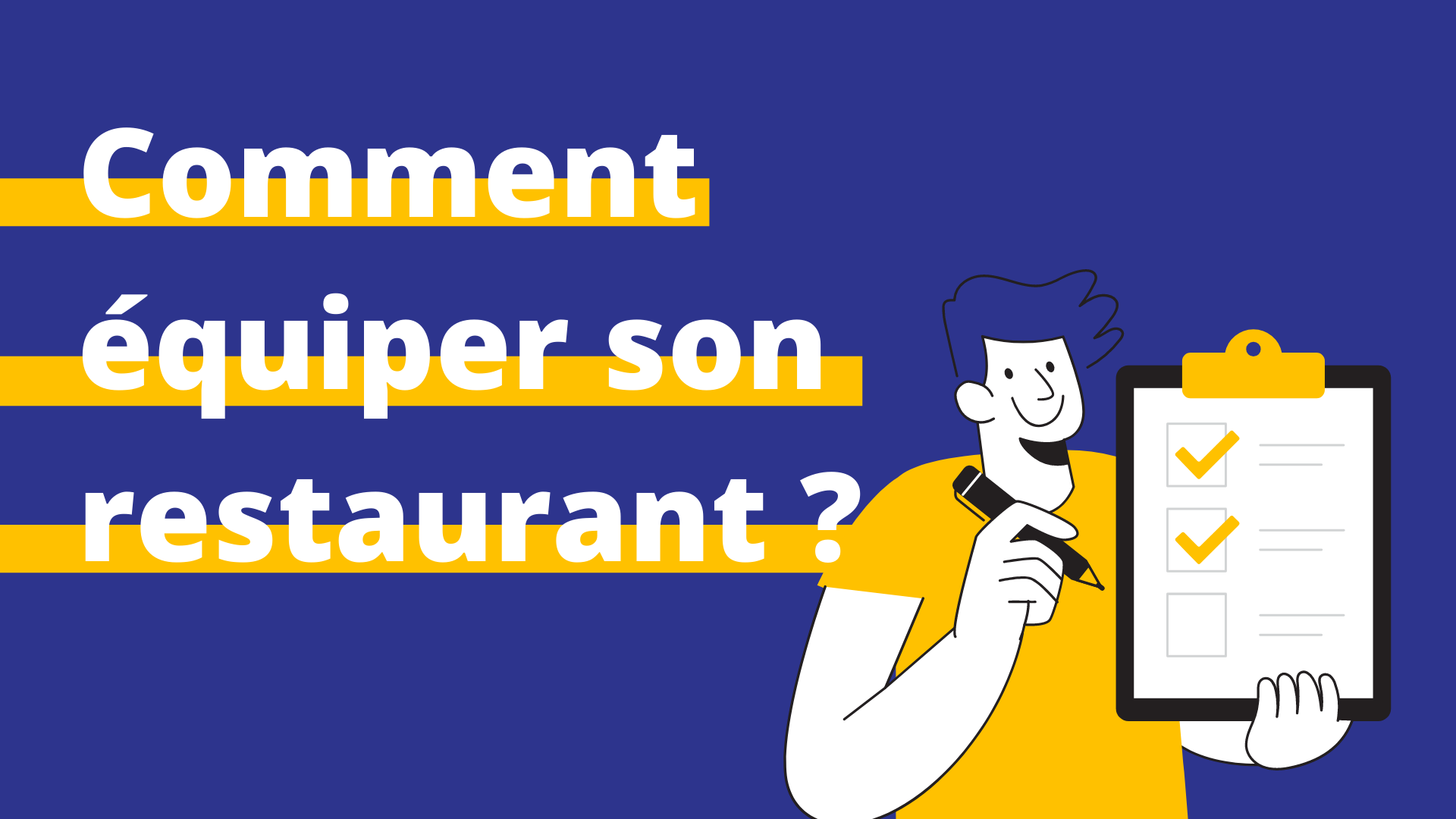 liste matériel restaurant