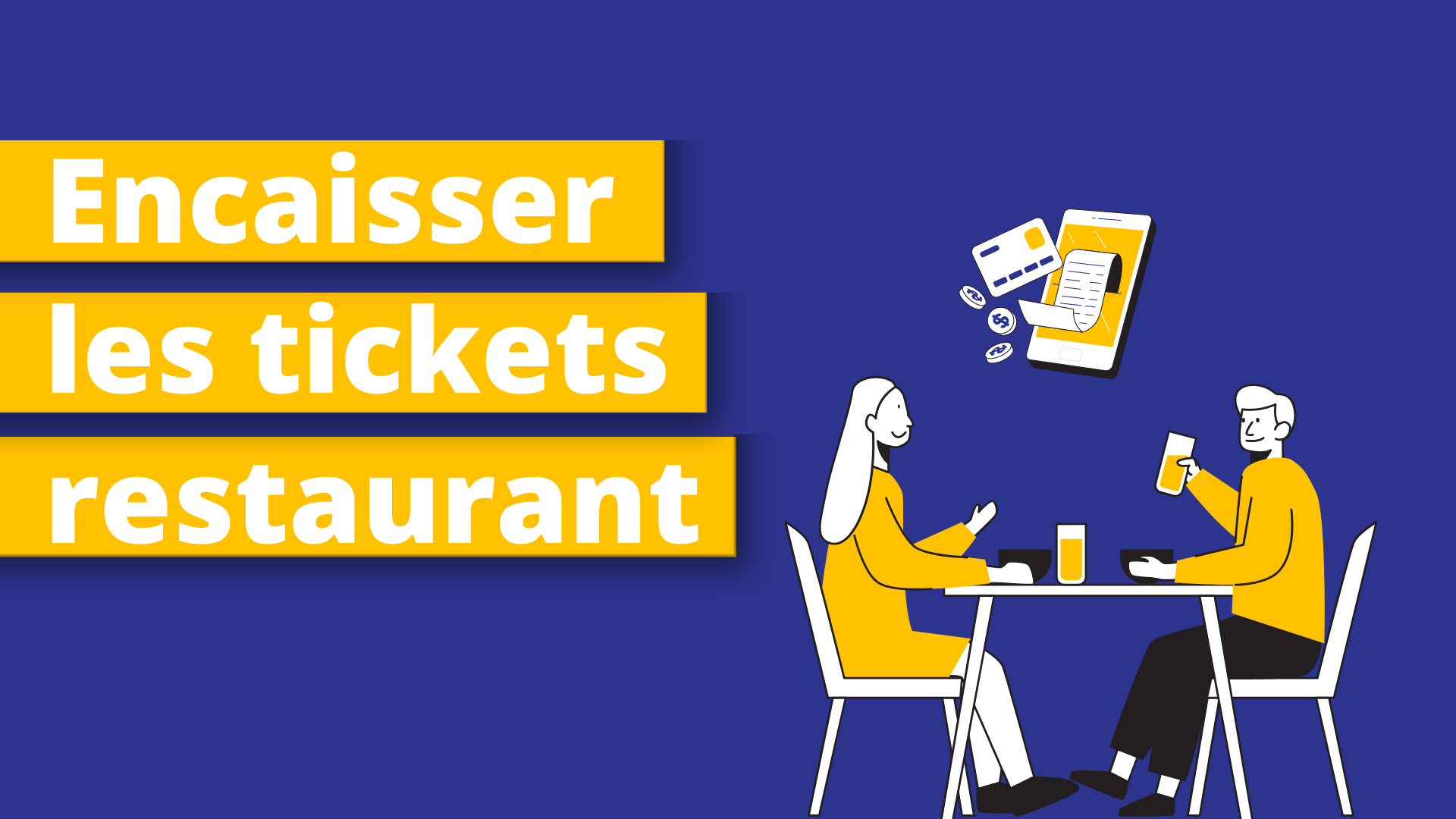 Encaisser tickets restaurant