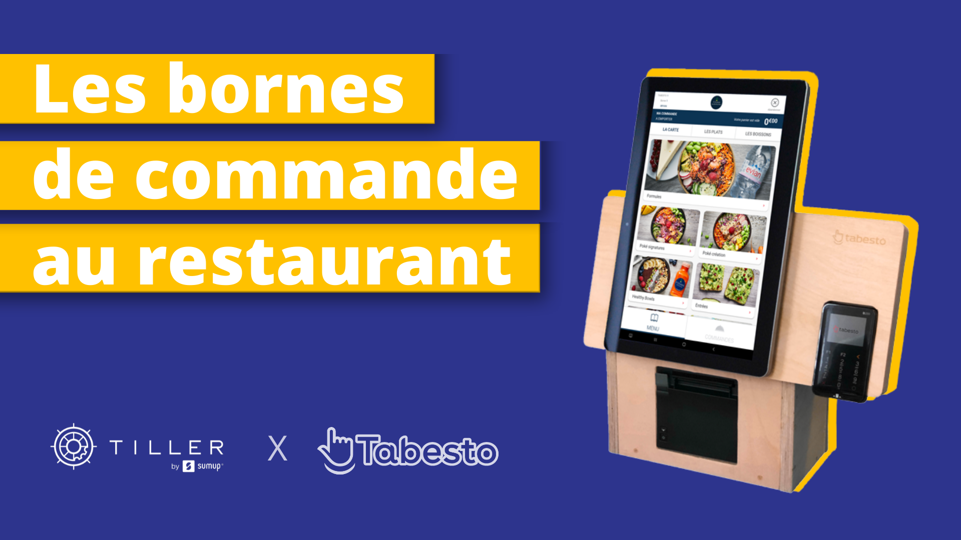 bornes de commande restaurant