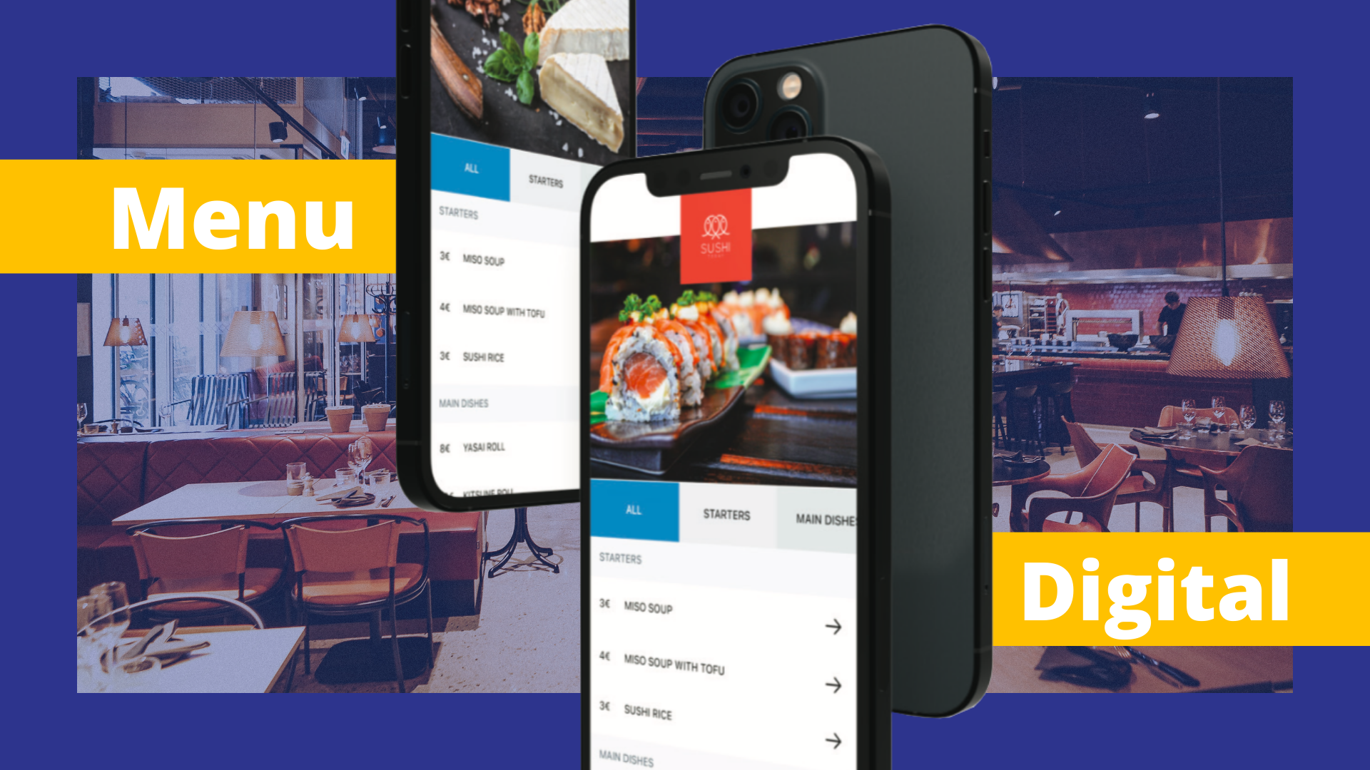 Menu digital au restaurant  pourquoi et comment le créer